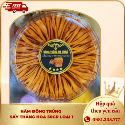 Nấm Đông Trùng Hạ Thảo Sấy Thăng Hoa L1 50gram